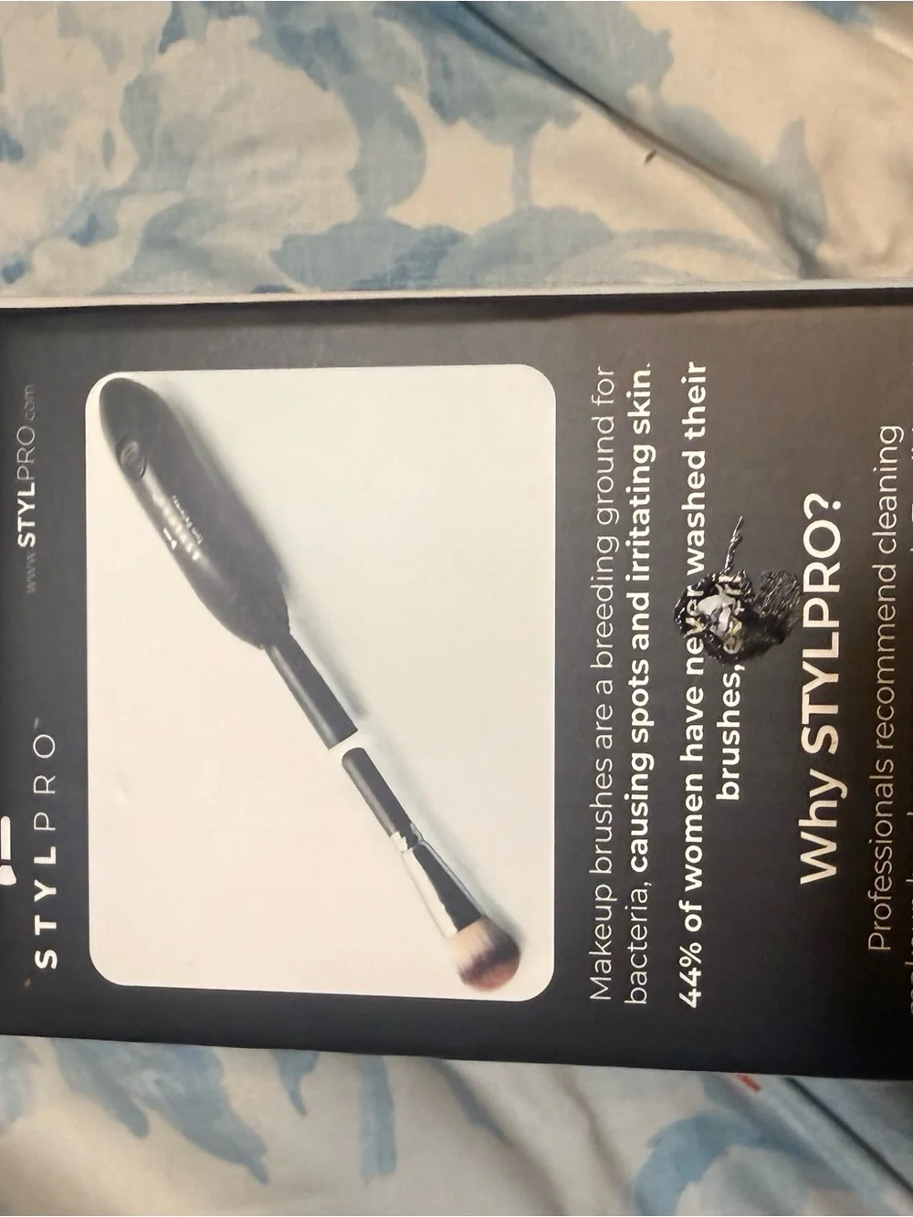 StyliPro Makeup Brush Cleaner - Black